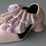 Claudine Baroque Ceramic Shoe