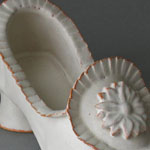 Emilie Baroque Wedding Ceramic Shoe