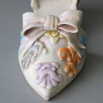 Emmanuelle Baroque Ceramic Shoe