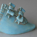Helene Baroque Ceramic Shoe