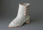 Victorian ceramic wedding boot