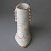 Victorian ceramic wedding boot