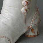 Victorian ceramic wedding boot